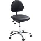 Gevulde stoel voor de werkplaats van imitatieleer - Aktiv - Global Professional Seating