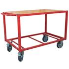 Plateauwagen hout - Wielen van TPE - Draagvermogen 500 kg - FIMM