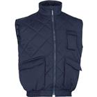 Bodywarmer gewatteerd van polyester/katoen CLUSES2