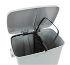 Pedaalemmer Divided Dustbin | grijs | VB 004297