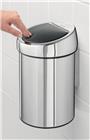 Wandafvalemmertje Touch bin, Brabantia | RVS | VB 363962