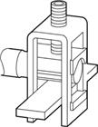 EATON INDUSTRIES XEnergy Aansluitklem aardelektrode | 002283