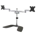 StarTech.com Dual monitor arm scharnierend staal & aluminium