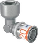 Uponor S-Press PLUS Fitting met 2 aansluitingen | 1070540