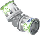 Uponor S-Press PLUS Fitting met 2 aansluitingen | 1070546