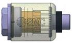 SMC Nederland ZFZ Compact resin air suction filter | ZFZ-03-002E
