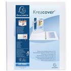 Ringmap Kreacover PP met 4 D-ringen - A4 maxi - Exacompta