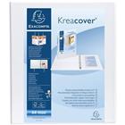 Ringmap Kreacover PP met 4 D-ringen - A4 maxi - Exacompta