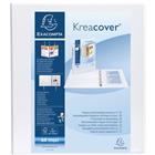 Ringmap Kreacover PP met 4 D-ringen - A4 maxi - Exacompta