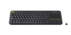 Logitech K400 Plus toetsenbord RF Draadloos QWERTZ Zwitsers Zwart