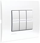 Legrand Bticino LivingLight Afdekraam schakelmateriaal | BTLNC4803BN