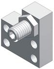 SMC Nederland MXQ Accessories pneumatic cylinder | MXQ-AS12