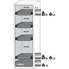 Brandveiligheidsopslagkast S-PHOENIX-90-S90.196.060 - Asecos