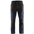 Service werkbroek met stretch 1456 - donker marineblauw/zwart