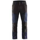 Service werkbroek met stretch 1456 - donker marineblauw/zwart