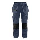 Service Werkbroek met stretch en spijkerzak 1496 -marineblauw/zwart