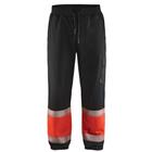 Sweatpants High Vis 1549 - zwart/rood