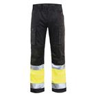 Werkbroek met Stretch High Vis 1551 - zwart/geel