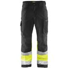 Softshell werkbroek High Vis 1562 - zwart/geel