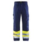 Werkbroek High Vis 1564 - marineblauw/geel