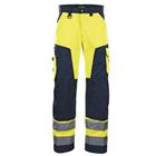 Werkbroek High Vis zonder spijkerzak 1566 - geel/marineblauw