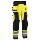 Werkbroek Softshell High Vis 1567 - geel/zwart