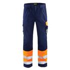 Werkbroek High Vis 1584 - oranje/marineblauw