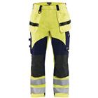 Werkbroek vlamvertragend Multinorm 1589 - geel/marineblauw