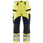 Werkbroek vlamvertragend Multinorm 1589 - geel/marineblauw