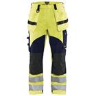 Werkbroek vlamvertragend Multinorm 1589 - geel/marineblauw