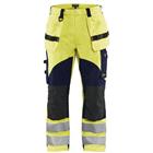 Werkbroek vlamvertragend Multinorm 1589 - geel/marineblauw