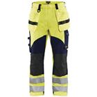 Werkbroek vlamvertragend Multinorm 1589 - geel/marineblauw