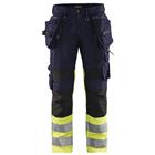 High Vis Werkbroek met stretch X1900 1994 - marineblauw/geel