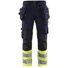 High Vis Werkbroek met stretch X1900 1994 - marineblauw/geel