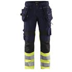 High Vis Werkbroek met stretch X1900 1994 - marineblauw/geel