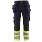 High Vis Werkbroek met stretch X1900 1994 - marineblauw/geel