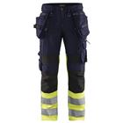 High Vis Werkbroek met stretch X1900 1994 - marineblauw/geel