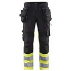 High Vis Werkbroek met stretch X1900 1994 - zwart/geel