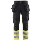 High Vis Werkbroek met stretch X1900 1994 - zwart/geel