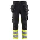 High Vis Werkbroek met stretch X1900 1994 - zwart/geel