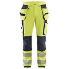 Werkbroek High Vis met 4-weg stretch 1997 - geel/zwart