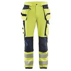 Werkbroek High Vis met 4-weg stretch 1997 - geel/zwart