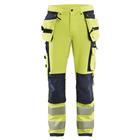 Werkbroek High Vis met 4-weg stretch 1997 - geel/zwart