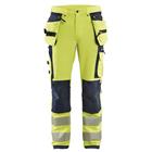 Werkbroek High Vis met 4-weg stretch 1997 - geel/zwart