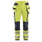 Werkbroek High Vis met 4-weg stretch 1997 - geel/zwart