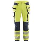 Werkbroek High Vis met 4-weg stretch 1997 - geel/zwart