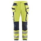 Werkbroek High Vis met 4-weg stretch 1997 - geel/zwart