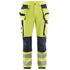 Werkbroek High Vis met 4-weg stretch 1997 - geel/zwart