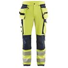 Werkbroek High Vis met 4-weg stretch 1997 - geel/zwart