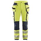 Werkbroek High Vis met 4-weg stretch 1997 - geel/zwart